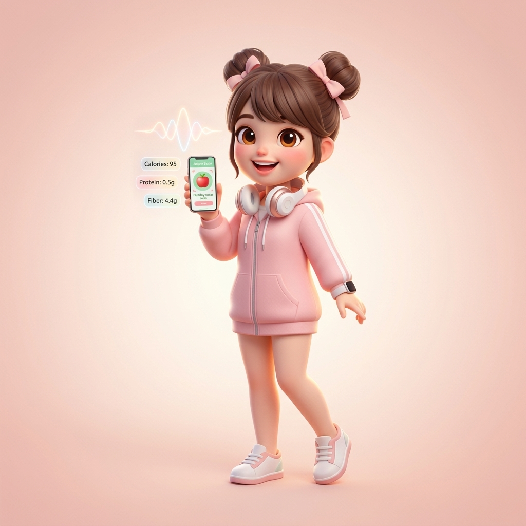 Mimi AI Coach 3D Mascot & Metabolic Nutrition